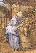 Vincent Van Gogh The Sheep-Shearers (nn04) china oil painting artist